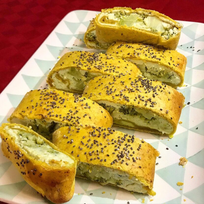 Strudel Salato Con Ricotta Di Capra E Broccoli Dott Ssa Simona Meloni